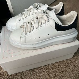 alexander mcqueen white/black
